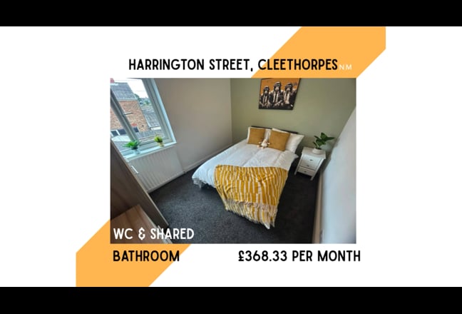 Quiet Double Room in Cleethorpes 🔑 Main Photo