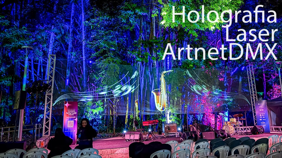 Quando a música virou imagem: o palco imersivo da VITAartBR no Texneo Novum 2026