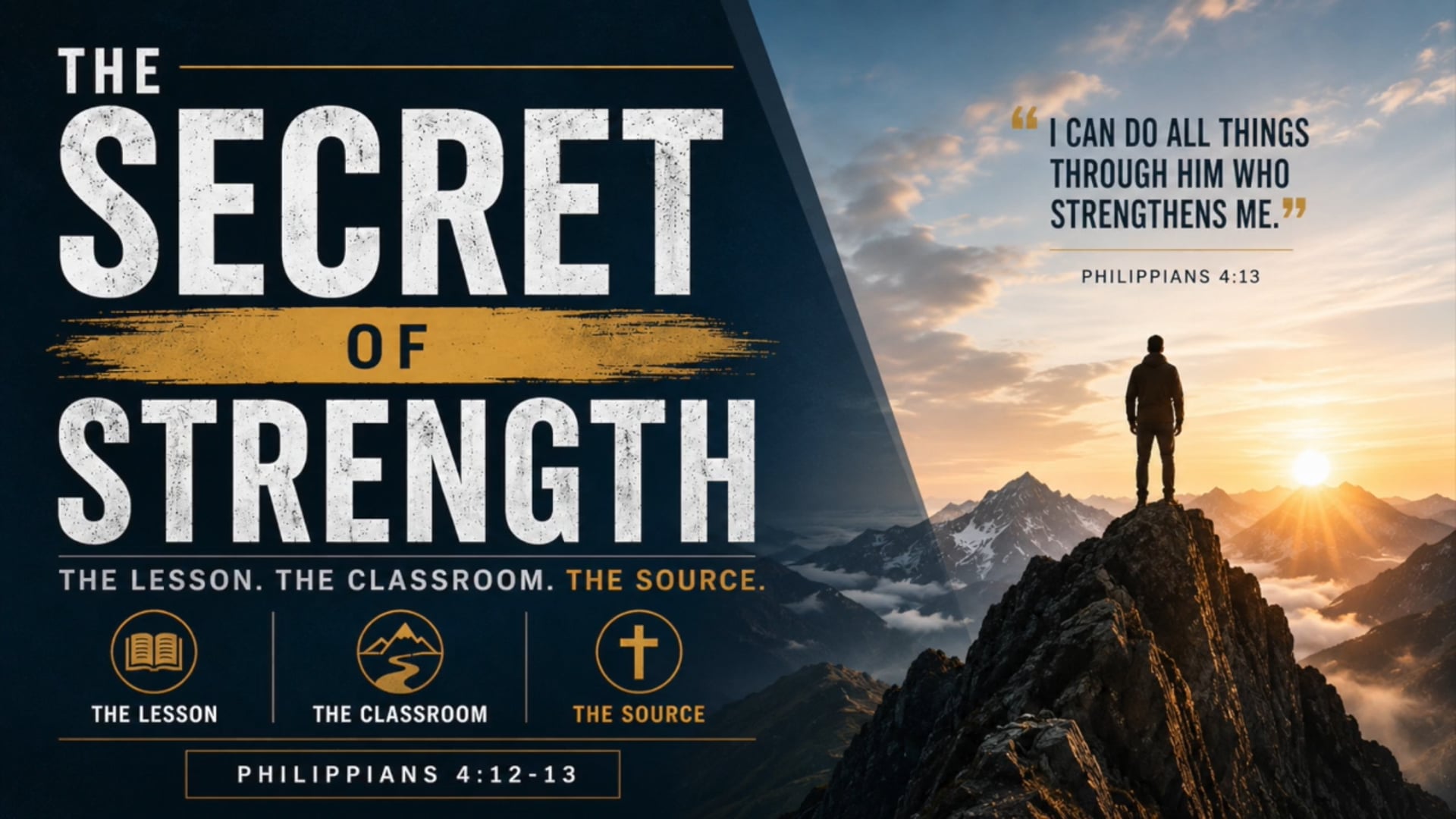 Philippians 4:10-13 (The Secret of Strenght)
