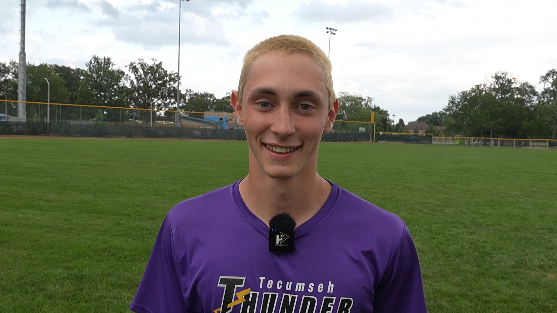 Dylan D'Alimonte shaves head and goes blond