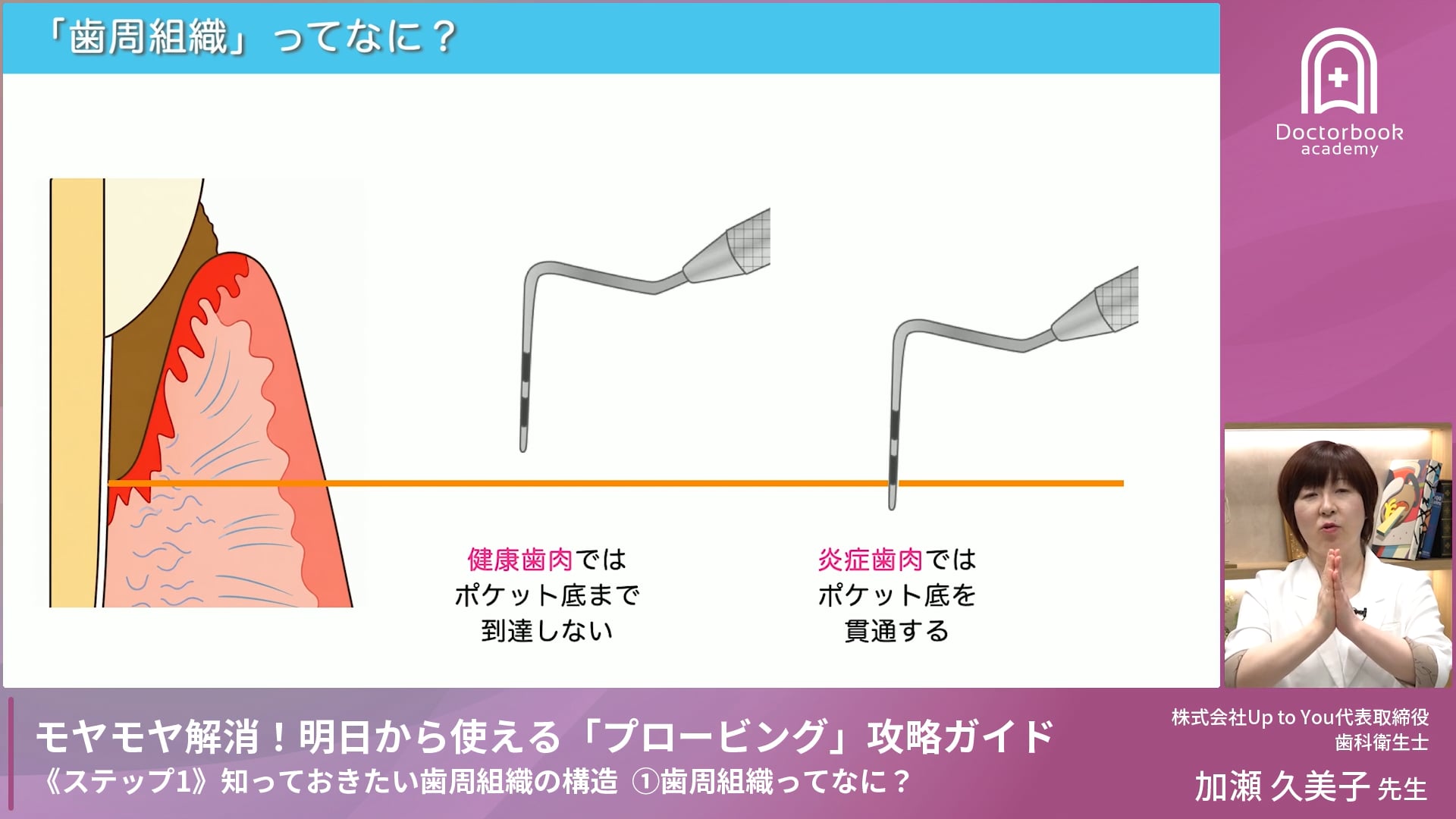 Step1-1 歯周組織ってなに？