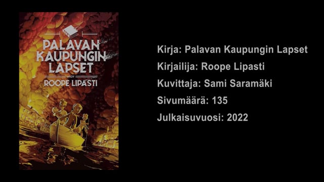 Helsingin kaupunginkirjasto vinkkaa: Roope Lipasti – Palavan kaupungin lapset