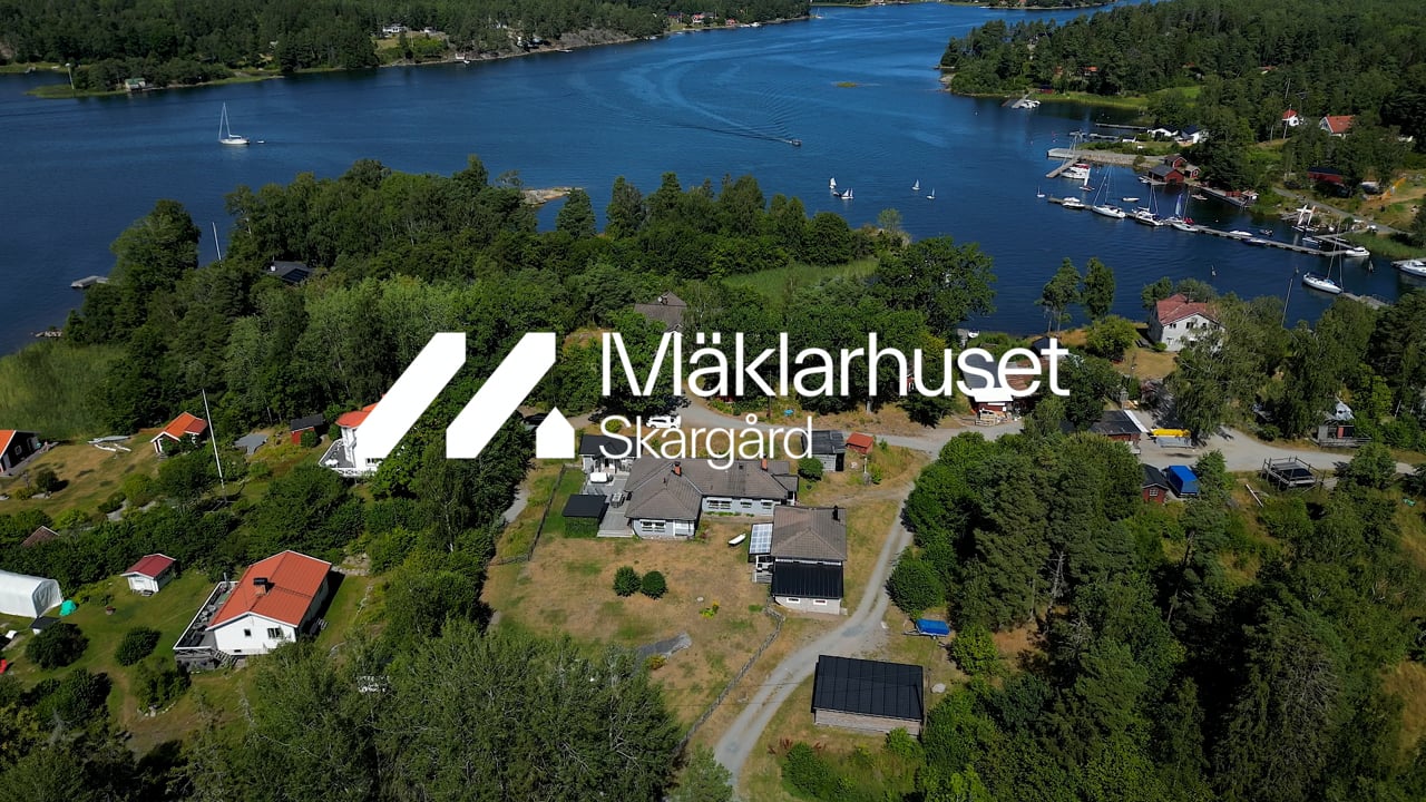 4 rum Villa på Tranholmsvägen 5 Blidö - Stämmarsund Norrtälje kommun - video