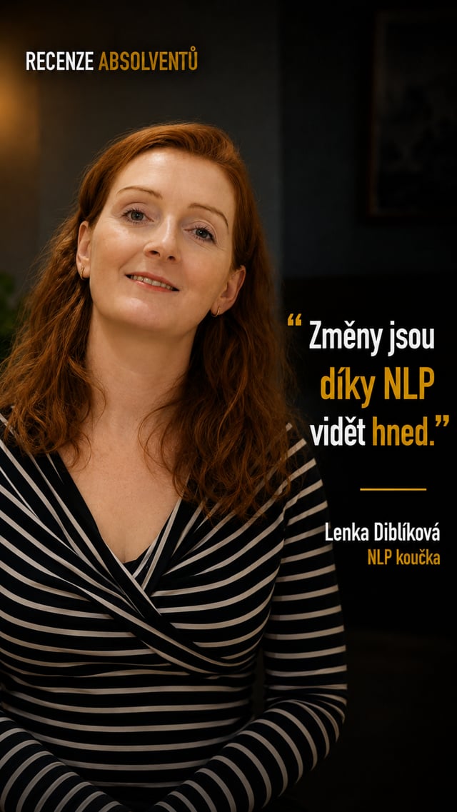 Lenka Diblíková mluví o svém koučovacím výcviku — videoreference