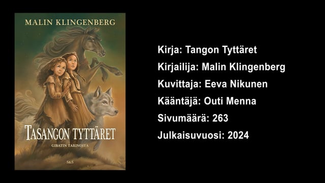 Helsingin kaupunginkirjasto vinkkaa: Malin Klingenberg – Tasangon tyttäret