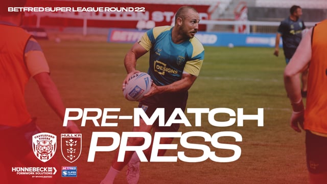 "We're Grateful We Have Such Good Fans Here" Castleford Tigers Pre-Match Press - Karl Lawton