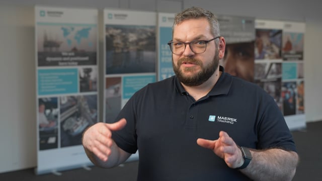 Still fra Maersk Training Instructor Insights