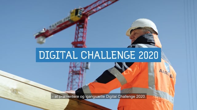 Still fra Aarsleff-koncernens Digital Challenge 2020