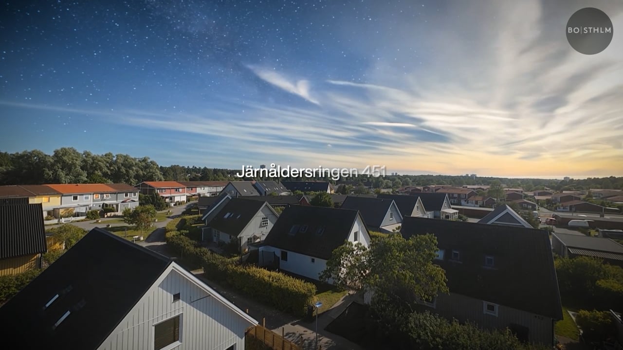 4 rum Villa på Järnåldersringen 451 Söderby Haninge kommun - video