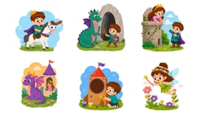 40 Animated Story Book Illustrations, an Education Illustration by Brickclay (Thumbnail 4 of 4)