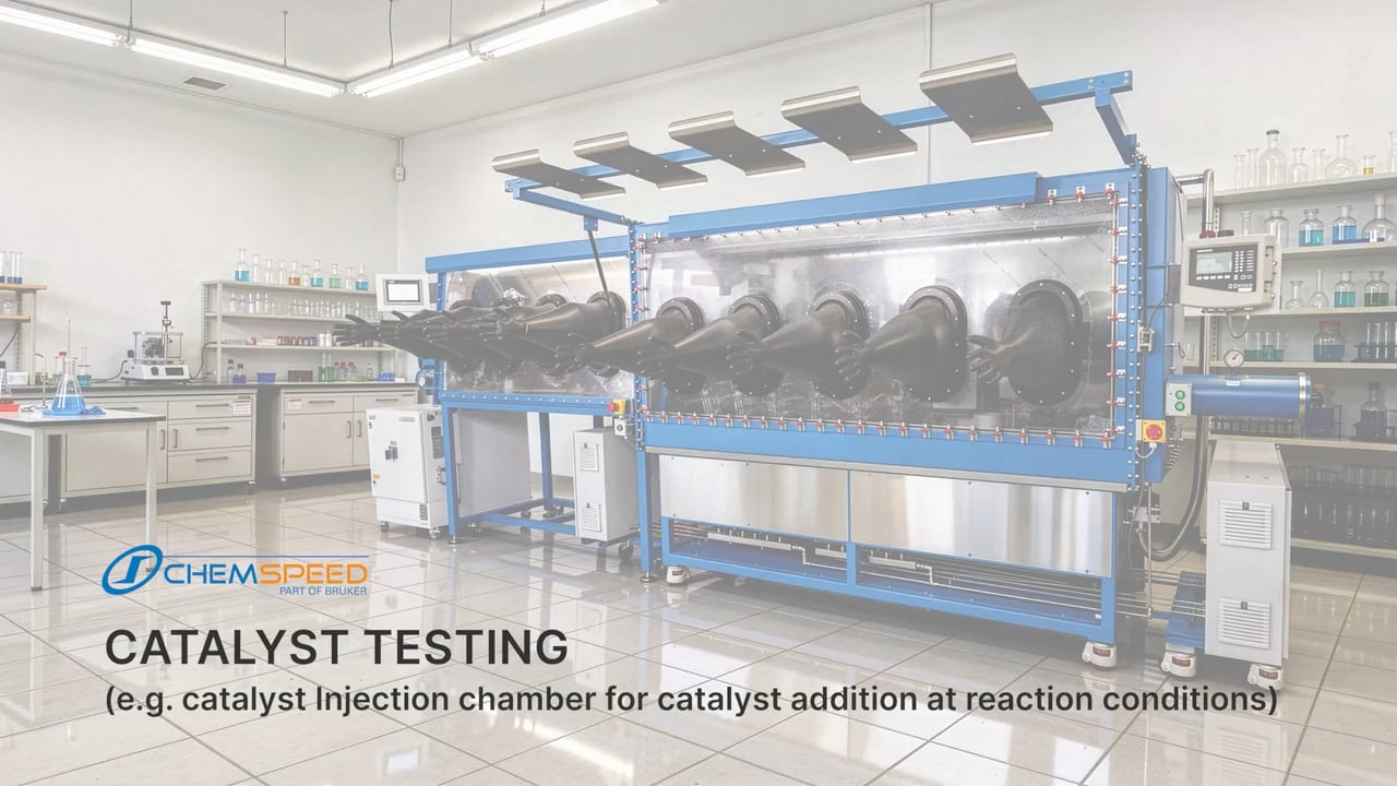 Catalyst Testing (e.g. catalyst Injection chamber for catalyst addition at reaction conditions)