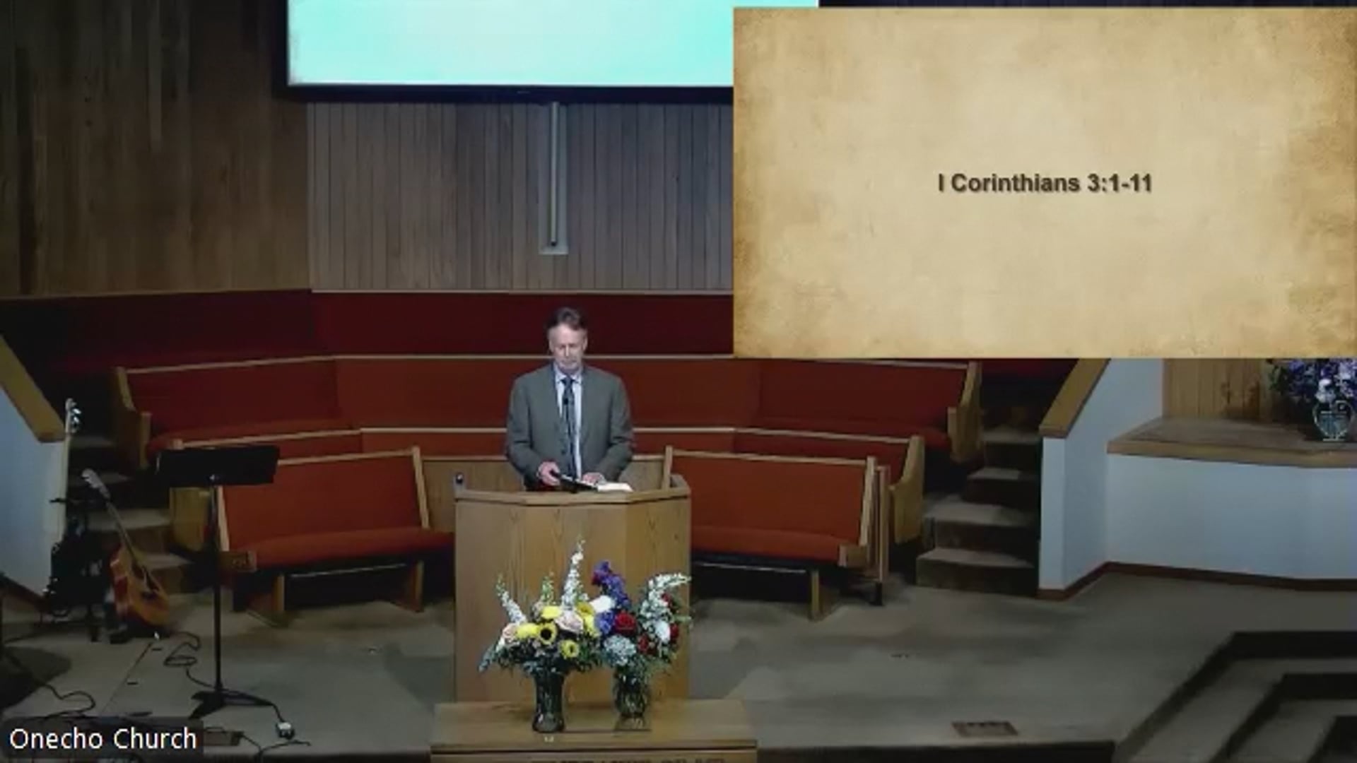 8.2:26 - 1 Cor 3:1-11 - Pastor Nyholm