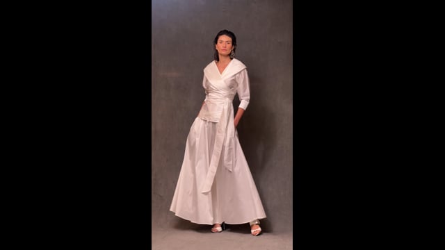 Cachecouer Tafetá Off White Linda