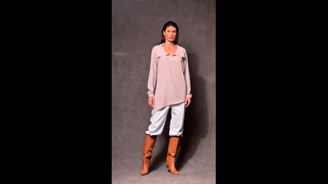 Blusa Gola Polo Fendi Eva