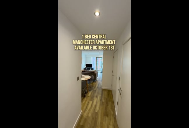 Beautiful one bed apartment in prime central Manc Main Photo