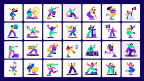 35 Animated Youth Day Illustrations, a Person Illustration by Creative Stall (Thumbnail 4 of 4)
