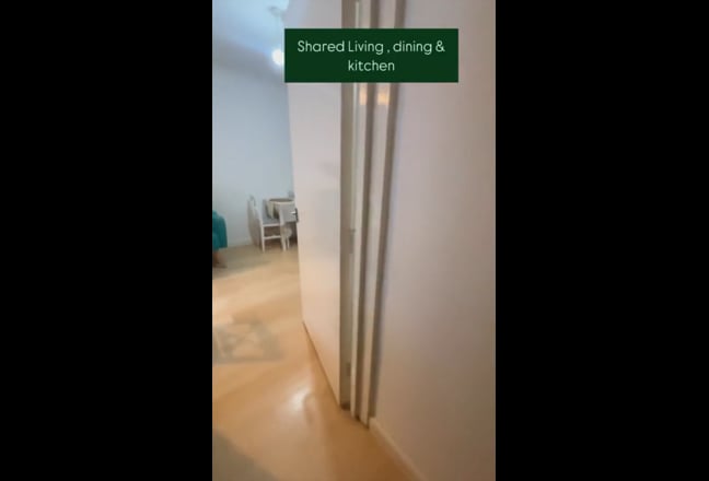 Video 1: Living room with projector