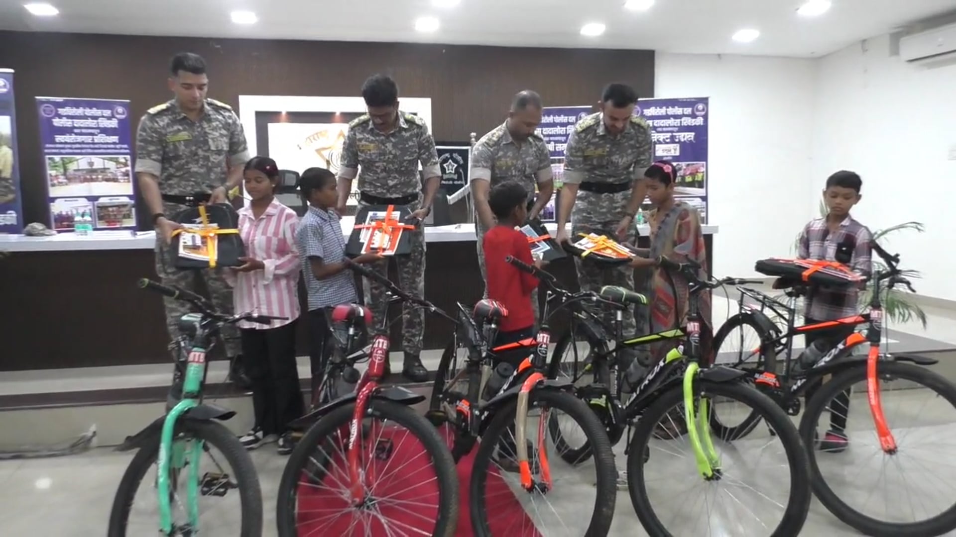 A unique initiative by Gadchiroli Police on World Adivasi Day