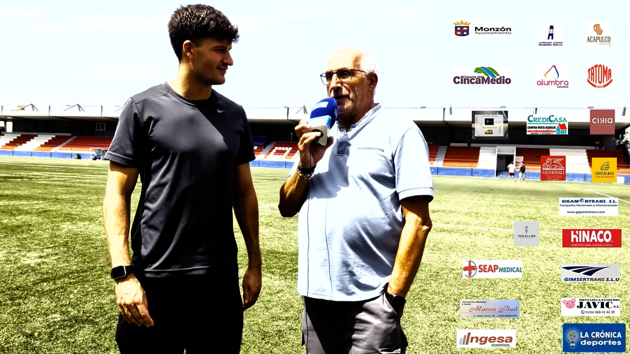 PRETEMPORADA  AT.MONZÓN GIGAMONTRANS  DIV.HONOR JUVENÍL 1-0 CD BINEFAR 3ª RFEF  JOEL GUILLEM ( JUGADOR CD BINEFAR )