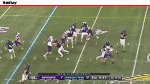 Did loose ball go out bounds or was it recovered by the defensive player before he was out of bounds
