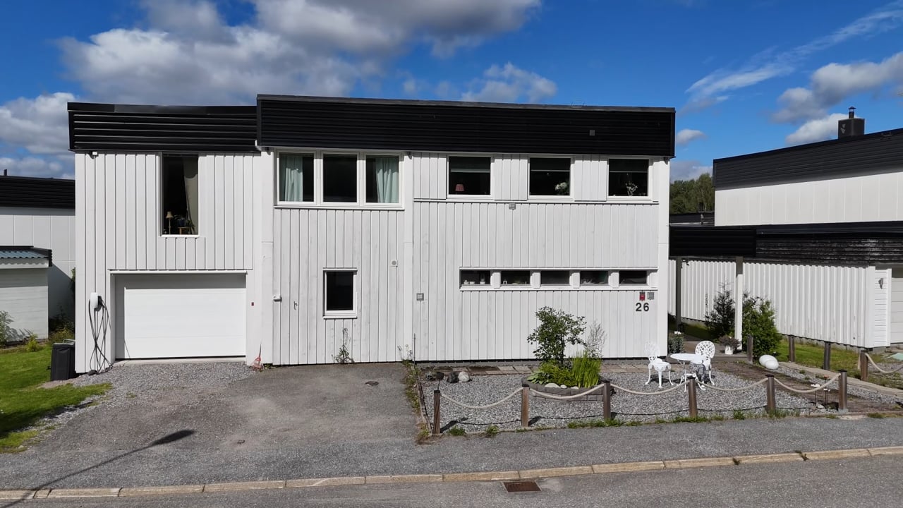 8 rum Villa på Pirkgatan 26 Salmostaden Örnsköldsviks kommun - video