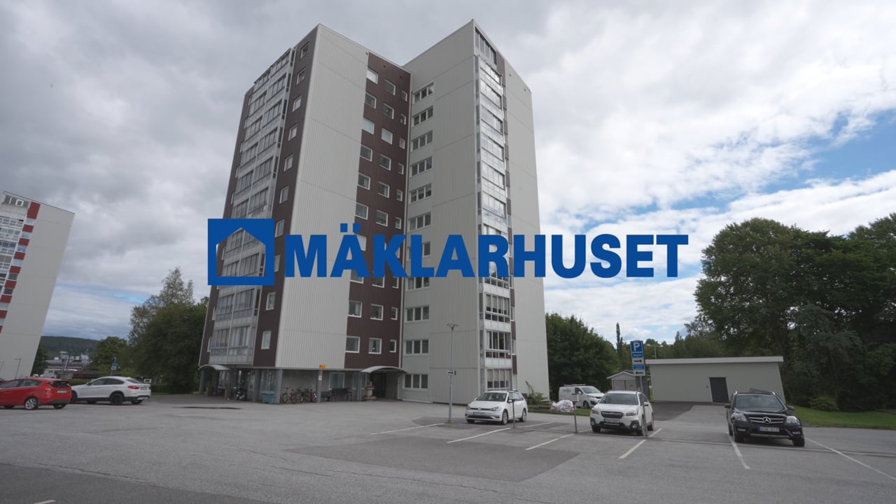 3 rum Lägenhet på Ångermanlandsgatan 14B Centralt Örnsköldsviks kommun - video