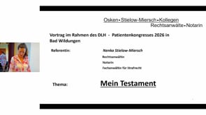 22 Mein Testament