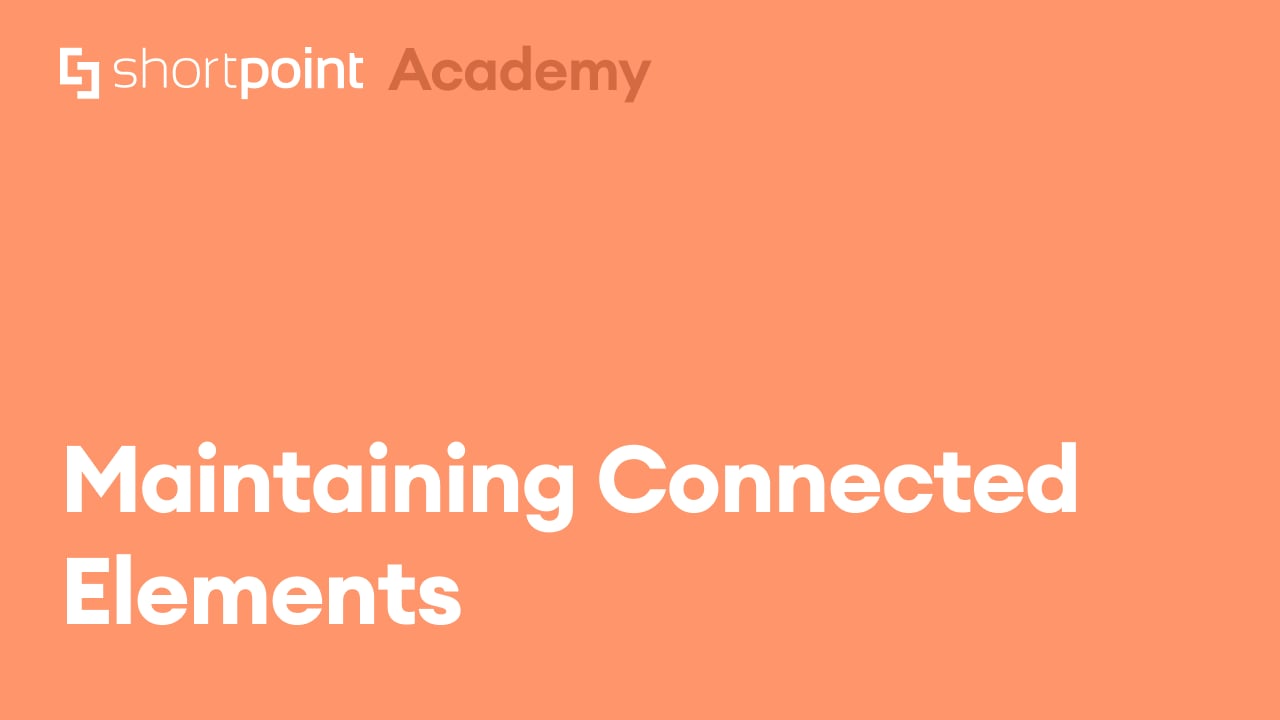 Maintaining Connected Elements thumbnail