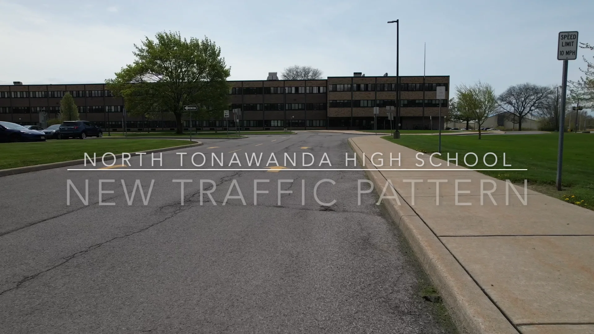 NTHS Capital Improvement New Traffic Pattern