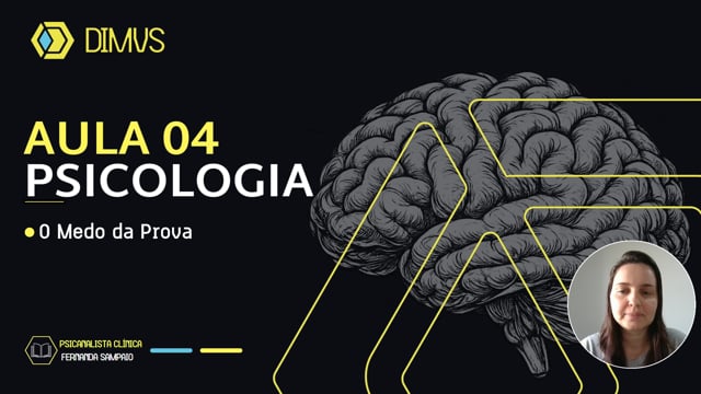 Aula 4 — O medo da prova