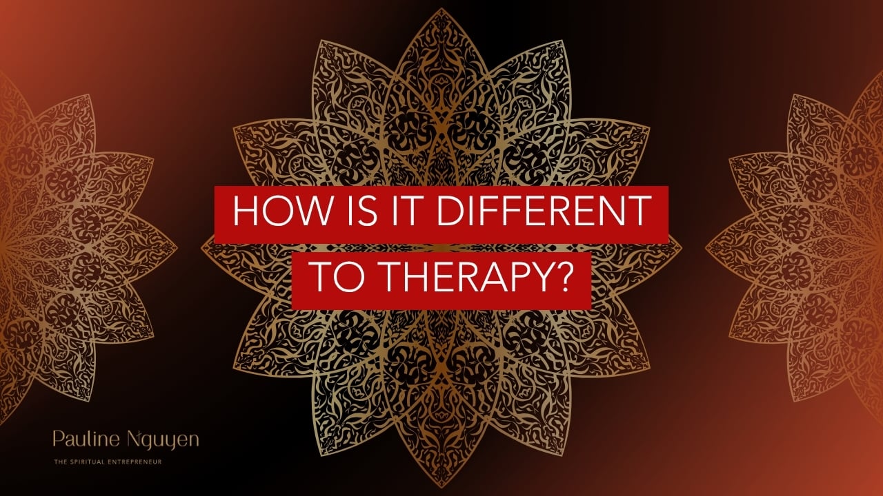 How is it different than therapy?