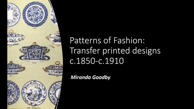 Patterns of Fashion: Transfer printed designs c.1850-c.1910