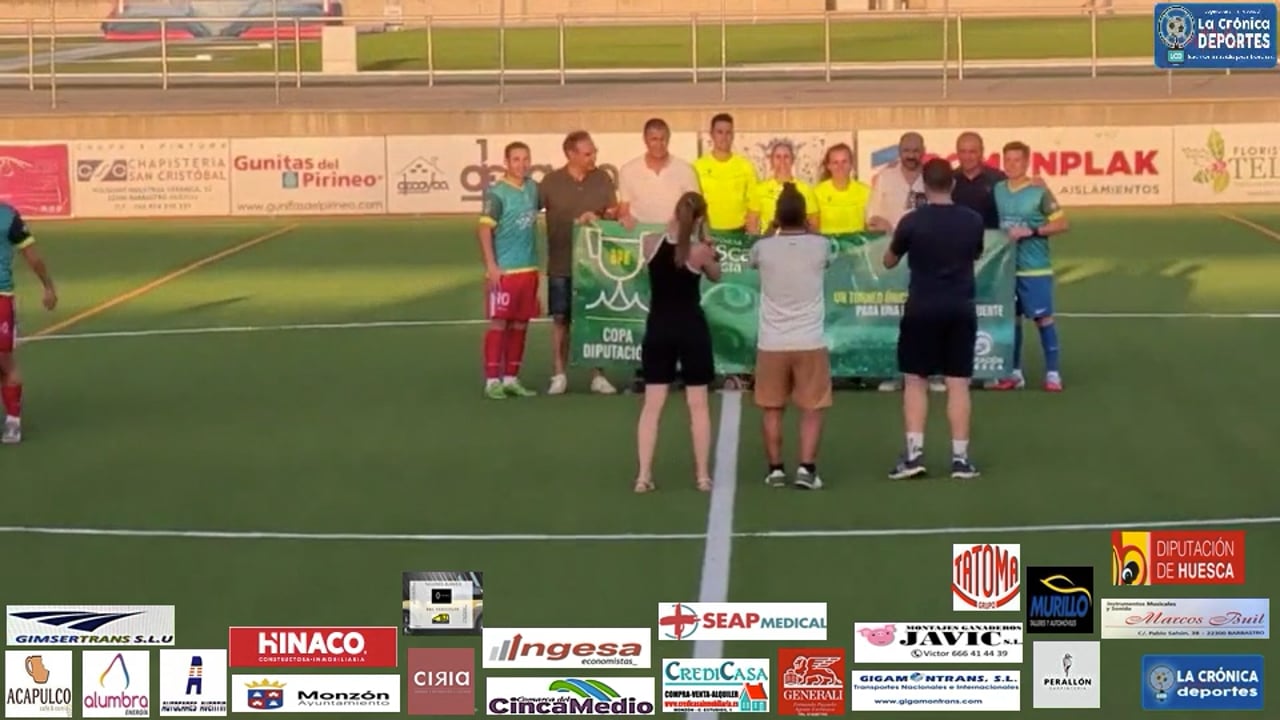 COPA  DIPUTACIÓN PROVINCIAL DE HUESCA  OCTAVOS DE FINAL  PEÑA FERRANCA TELLA  0-6 CD BINEFAR