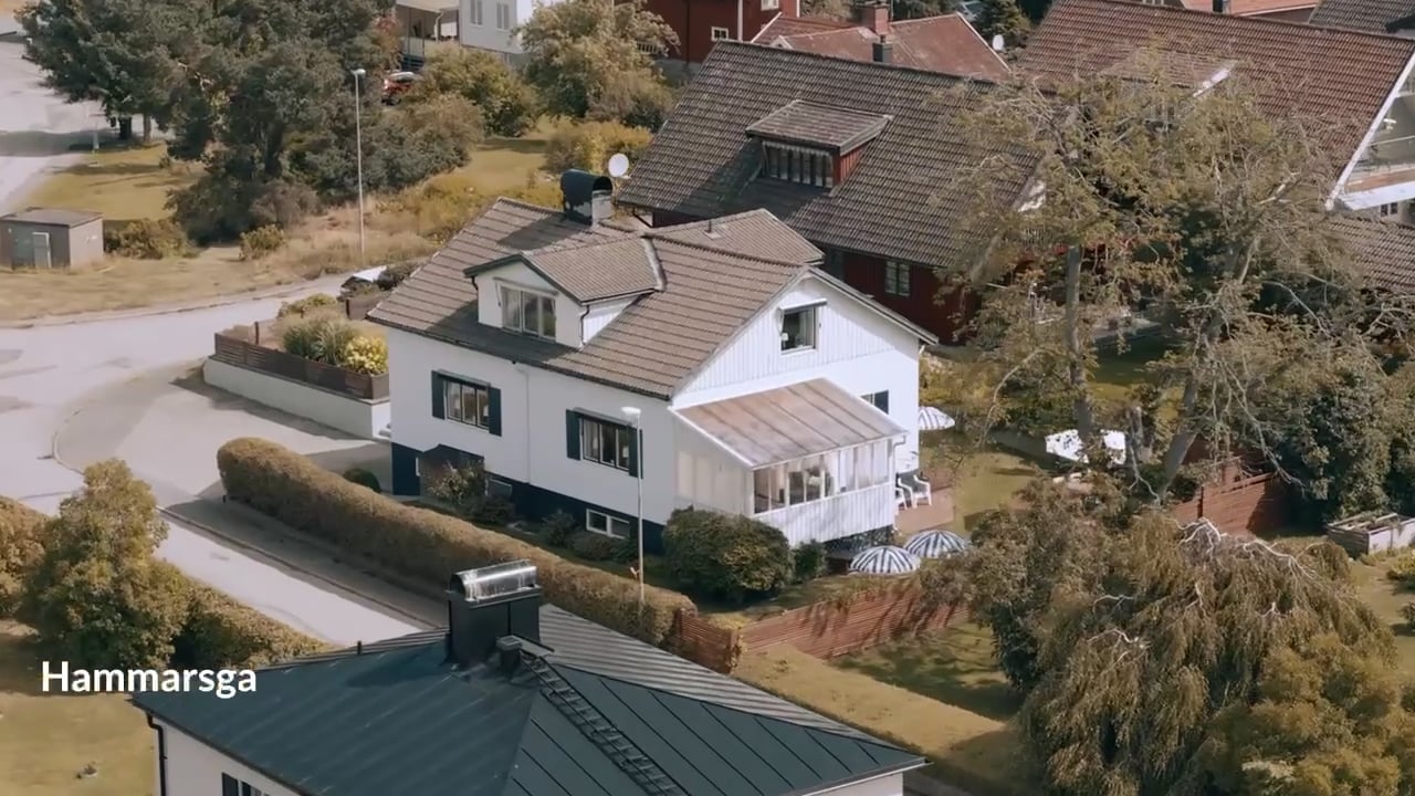 6 rum Villa på Hammarsgatan 5 Örnäs Åmåls kommun - video