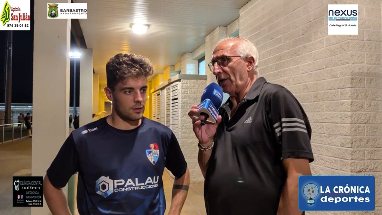 UNAI JODAR (Jugador Binéfar) Peña Ferranca 0-6 CD Binéfar / Octavos de Final - Copa Diputación