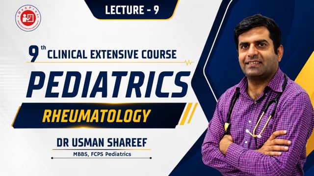 9th Clinical || RHEUMATOLOGY || Lecture-9 || Dr Usman Shareef