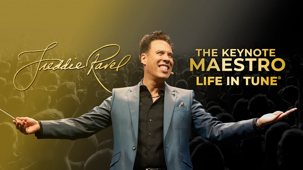 Freddie Ravel | The Keynote Maestro | Keynote Speaker & Celebrity Pianist | Producer of GRAMMY Icons
