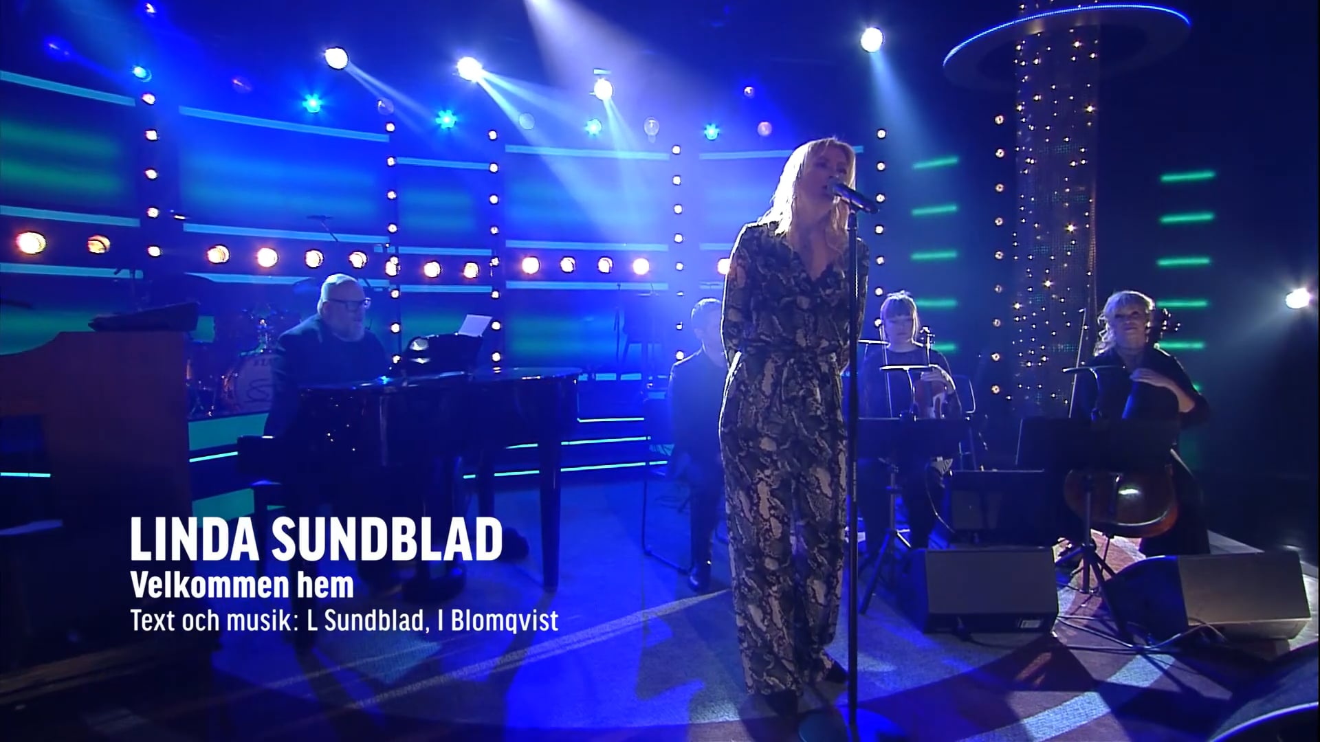 Linda Sundblad - Velkommen hem - Live BingoLotto 13_10 2019