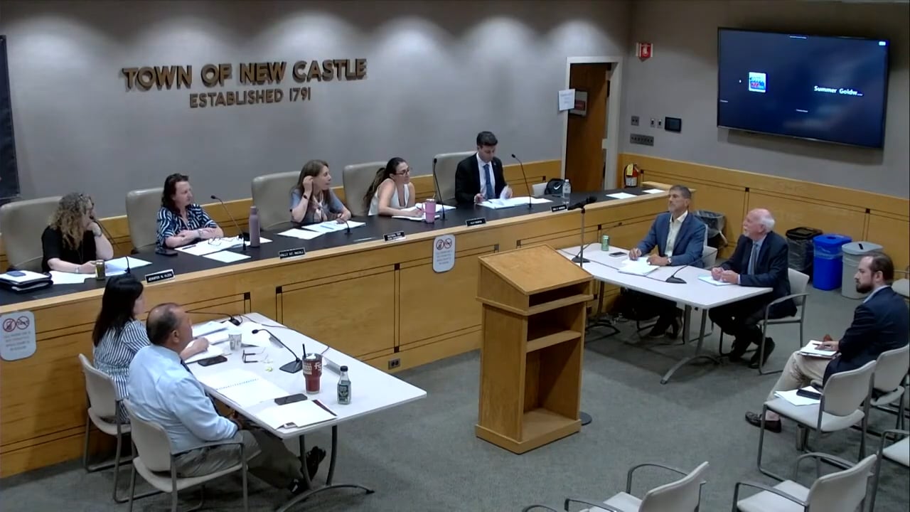 Town Board of New Castle Work Session & Meeting 8/11/26