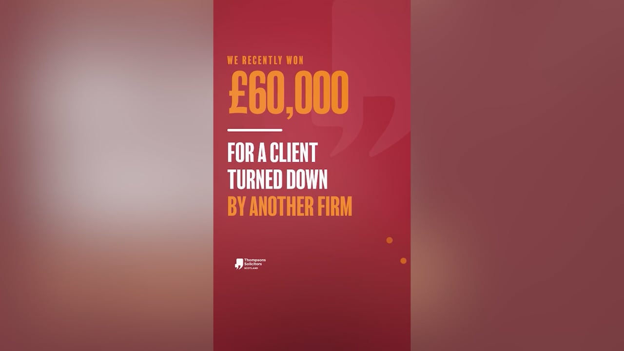 £60,000 Personal Injury Claim After Previous Firm Turned Client Down