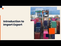 Module 01_ Introduction to Import/Export