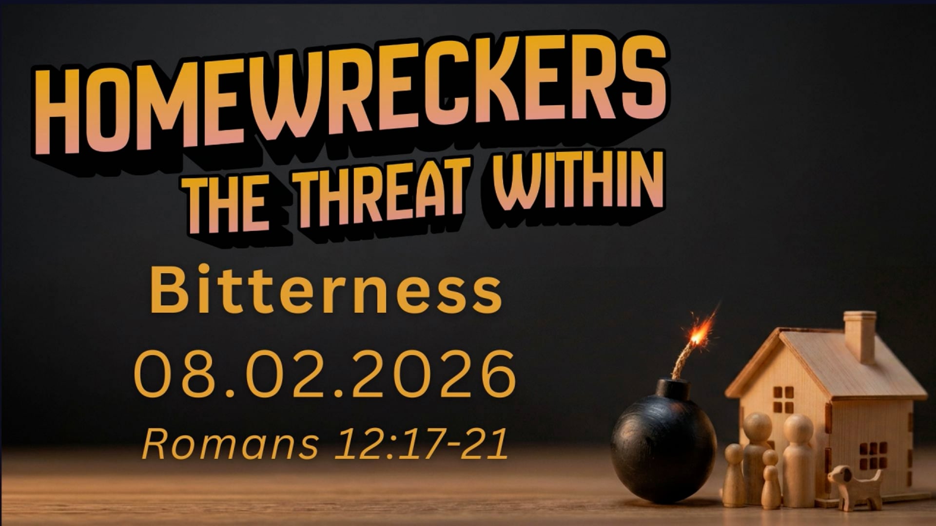 "Bitterness" Romans 12:17-21 08.02.2026