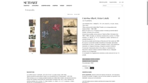 A subhasta un arxiu personal inèdit de Víctor Català de més d’un segle