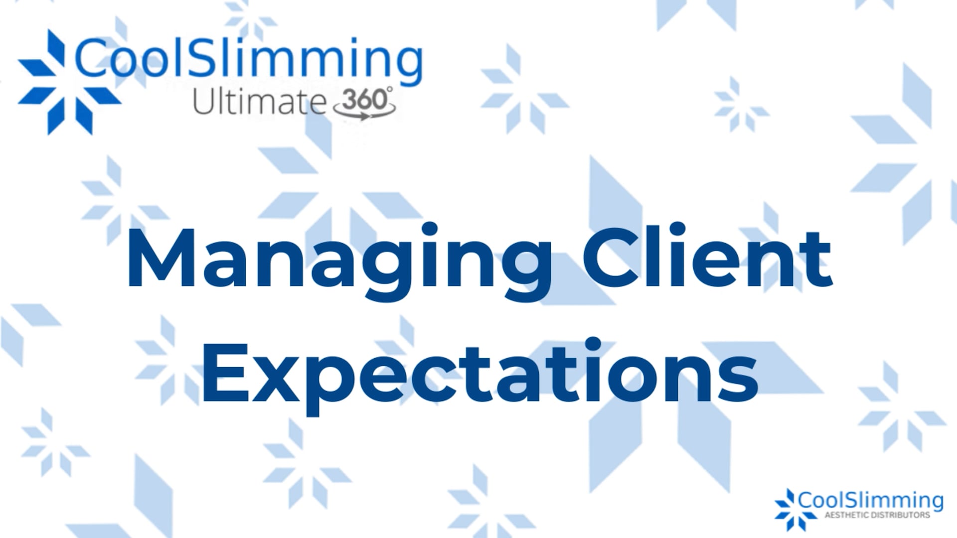 Managing Client Expectations
