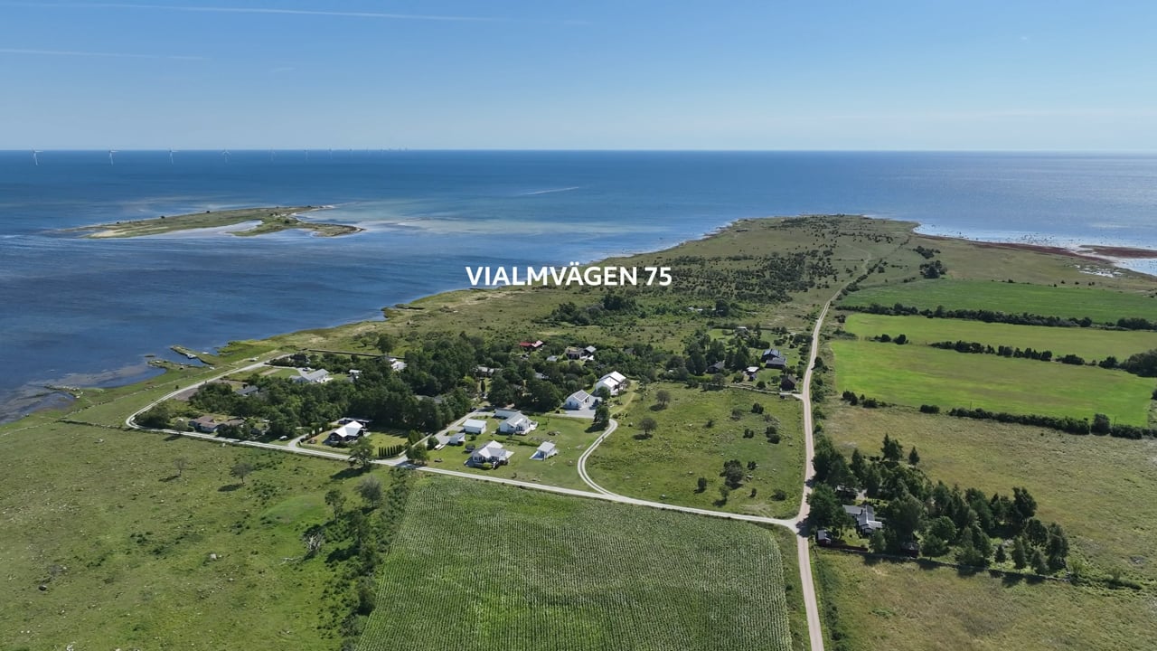 4 rum Fritidshus på Vialmvägen 75 Östra Greda Borgholms kommun - video