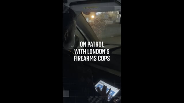 VERTICAL VIDEO: Firing Point: Sky News travels onboard with firearms officers responding to emergencies
