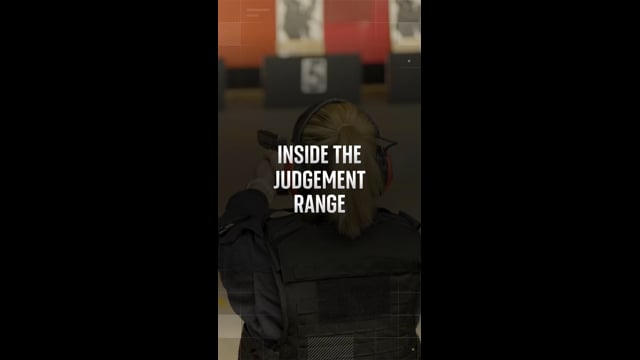VERTICAL VIDEO: Firing Point: How do officers learn to make split-second life or death decisions on the MO19 judgment range?
