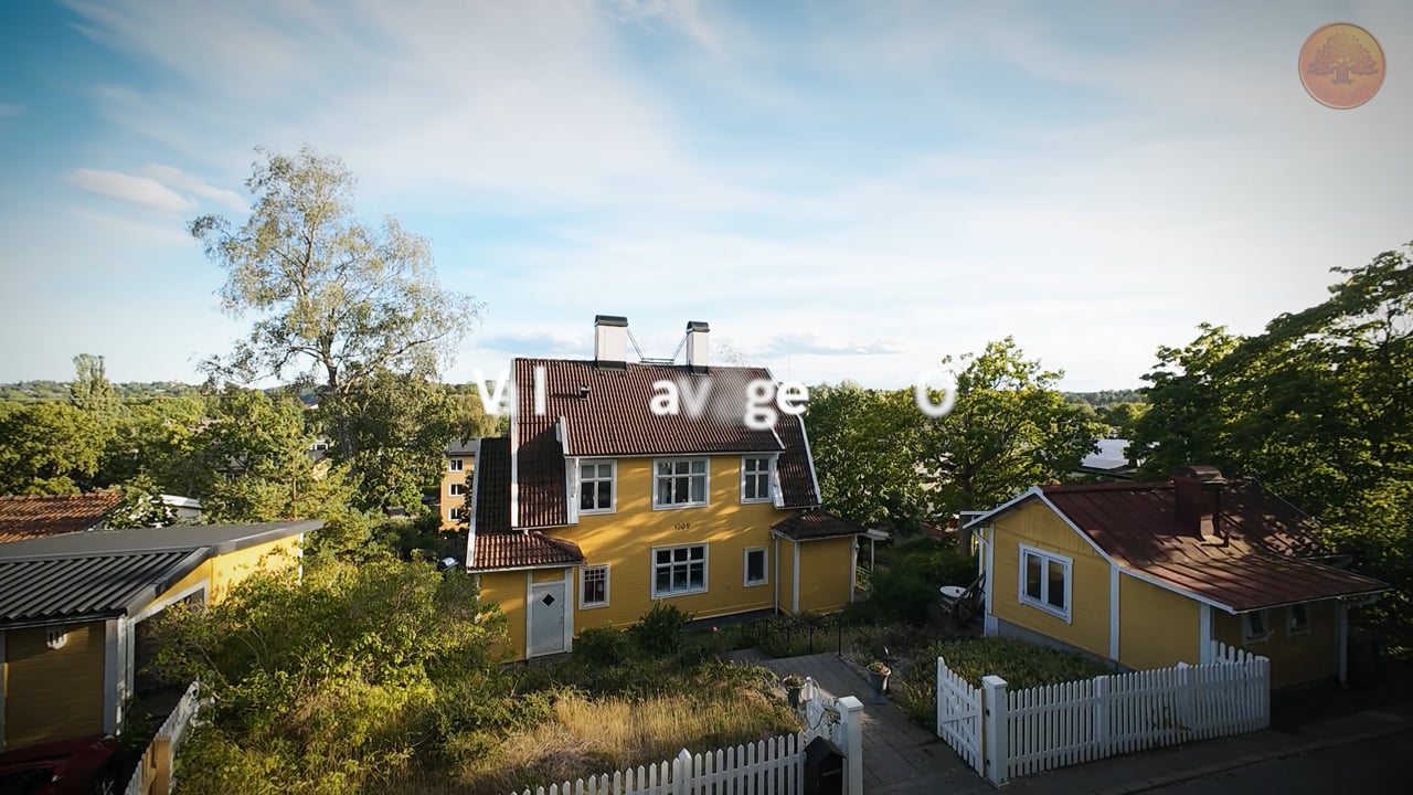 5 rum Lägenhet på Valhallavägen 20 Saltsjöbaden Neglinge Nacka kommun - video