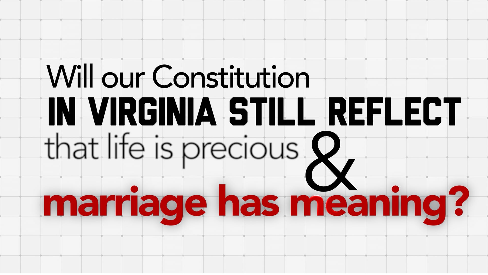 What’s at Stake for Life & Marriage in Virginia