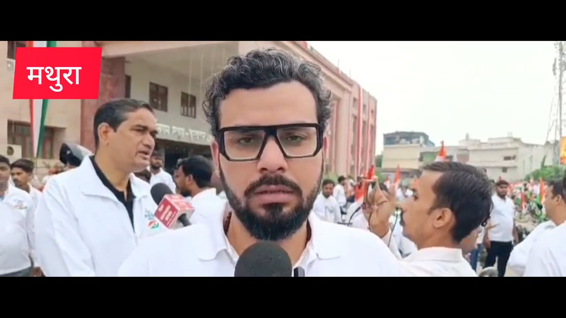 मथुरा तरगा बाइक रैली 25किलो मीटर पूर्व मथुरा इलाके में एकता का संदेश मुख्य अतिथि नगर आयुक्त वरिष्ठ पुलिस अधीक्षकअधिकारी 